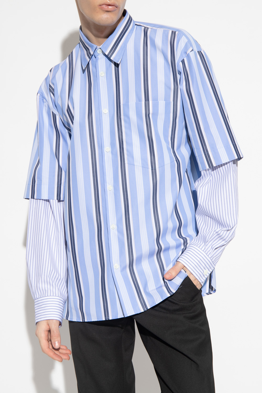 Dries Van Noten Striped shirt | Men's Clothing | Vitkac